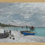 Stranden ved Sainte-Adresse - 1867