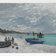 Stranden ved Sainte-Adresse - 1867