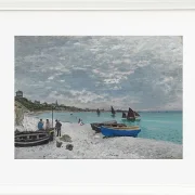 Stranden ved Sainte-Adresse - 1867