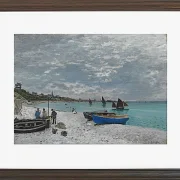 Stranden ved Sainte-Adresse - 1867