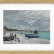 Stranden ved Sainte-Adresse - 1867