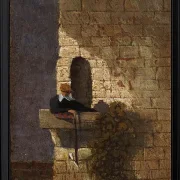 Der Student im Karzer - 1860