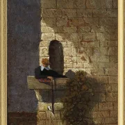 Der Student im Karzer - 1860