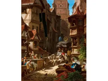 Der Student im Karzer - 1860