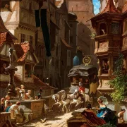 Der Student im Karzer - 1860