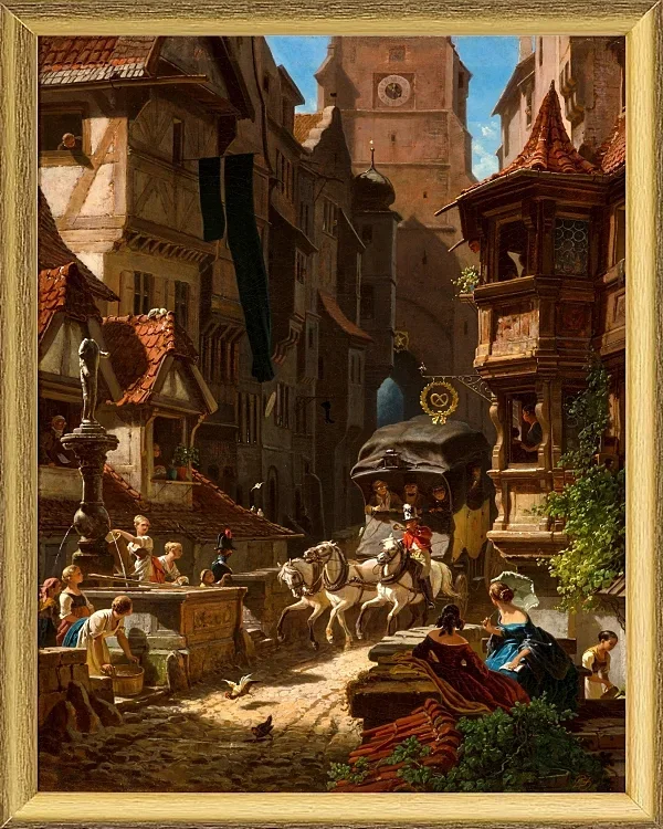 Der Student im Karzer - 1860