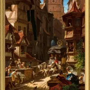 Der Student im Karzer - 1860