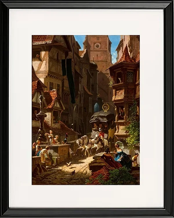 Der Student im Karzer - 1860