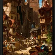 Der Student im Karzer - 1860