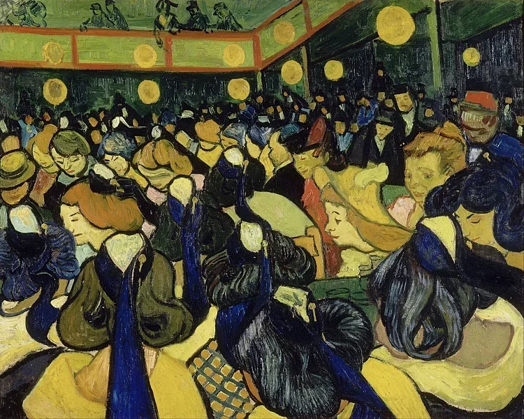 Der Tanzsaal in Arles - 1888