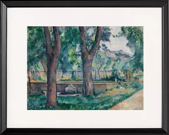 Der Teich von Jas de Bouffan - 1885