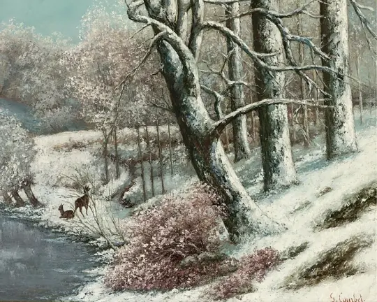 Der Wald im Winter – 1869