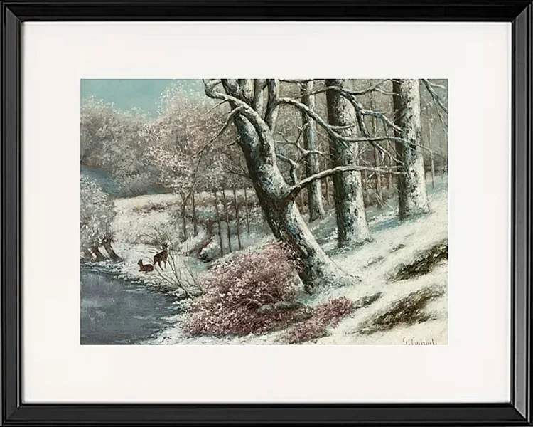 Der Wald im Winter – 1869