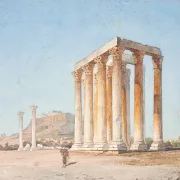 Der Zeustempel - 1835