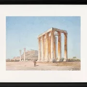 Der Zeustempel - 1835