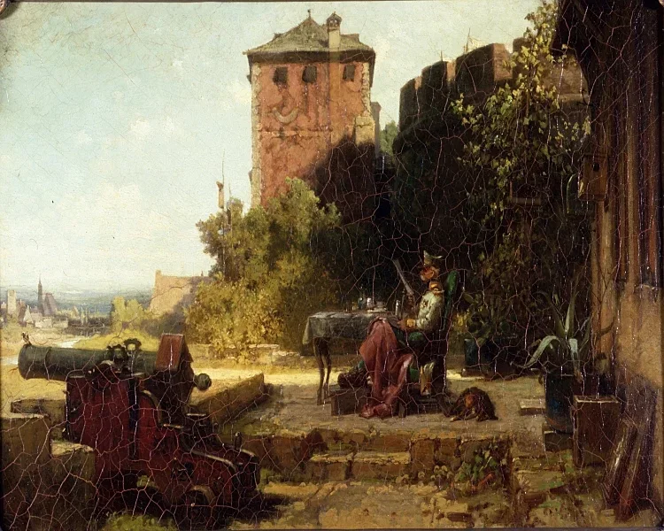 Der alte Festungskommandant - 1860