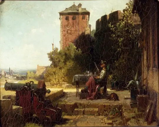 Der alte Festungskommandant - 1860