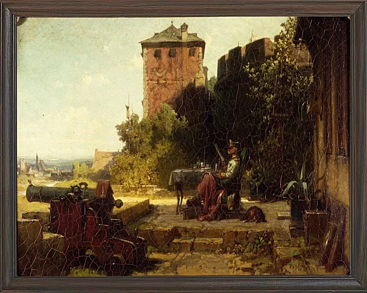 Der alte Festungskommandant - 1860