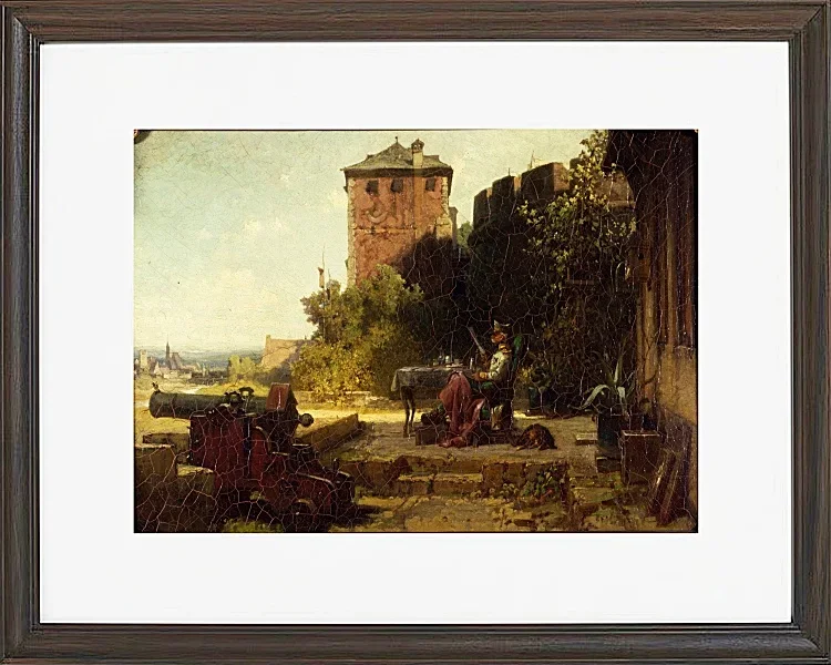 Der alte Festungskommandant - 1860