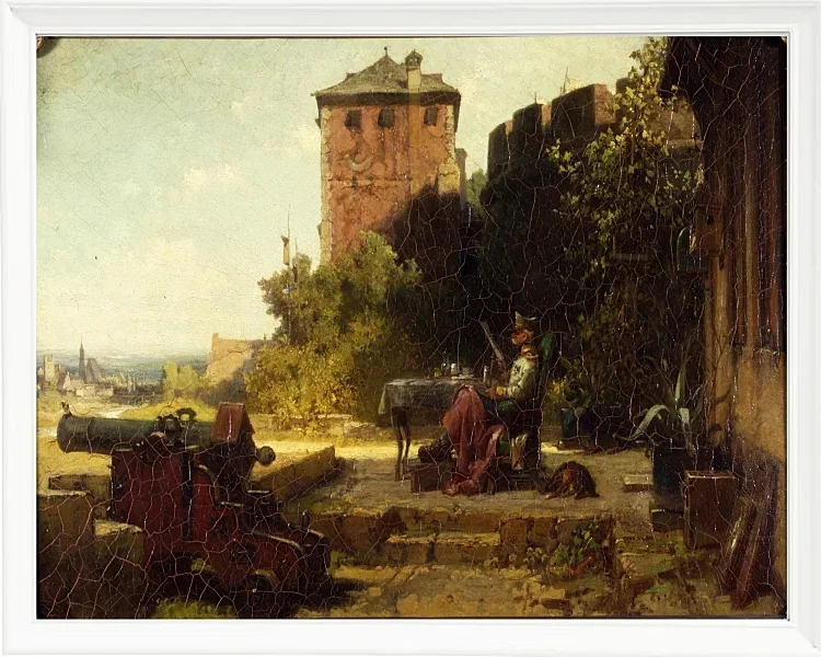 Der alte Festungskommandant - 1860