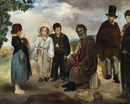Der alte Musiker – 1862