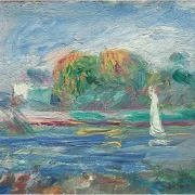 Der blaue Fluss - 1900