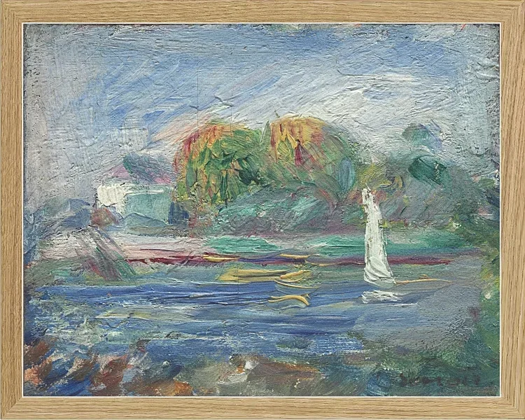 Der blaue Fluss - 1900