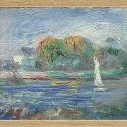 Der blaue Fluss - 1900