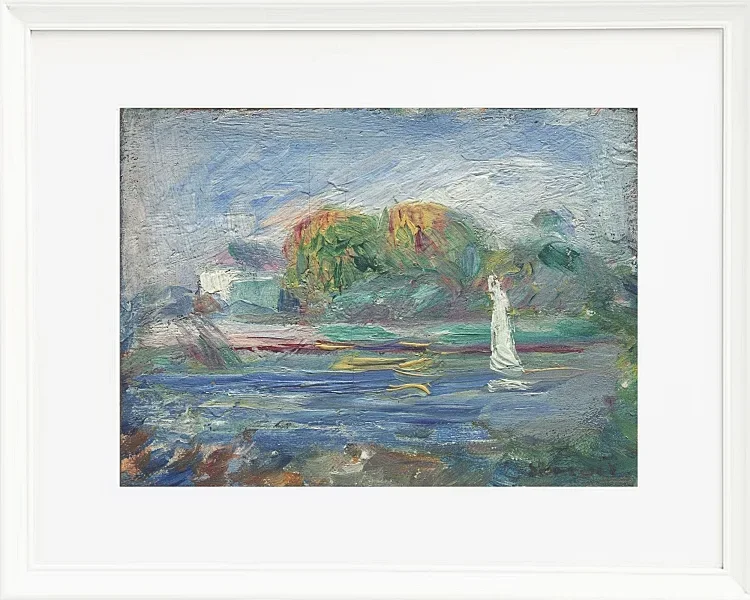 Der blaue Fluss - 1900