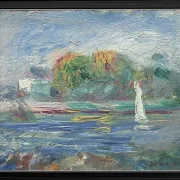 Der blaue Fluss - 1900
