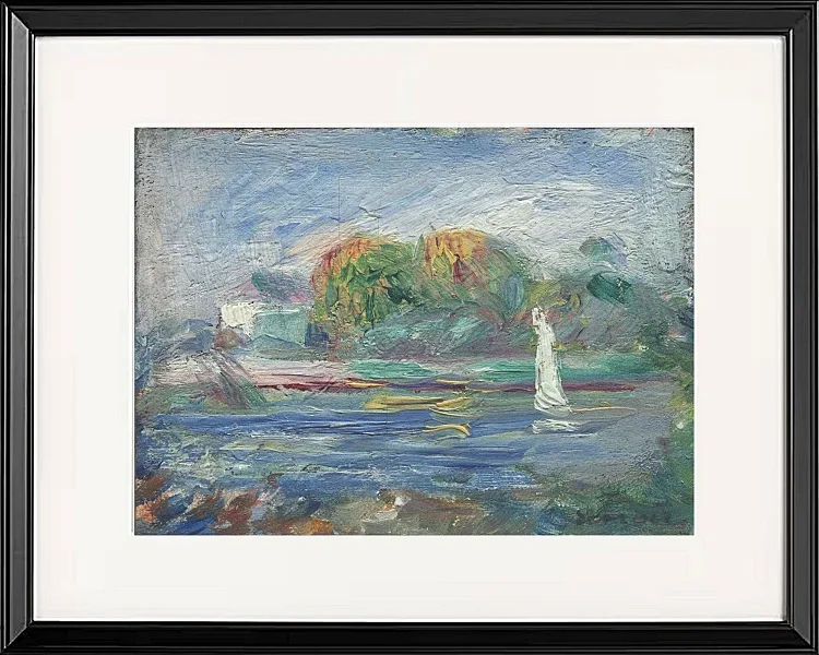 Der blaue Fluss - 1900