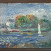 Der blaue Fluss - 1900