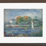 Der blaue Fluss - 1900