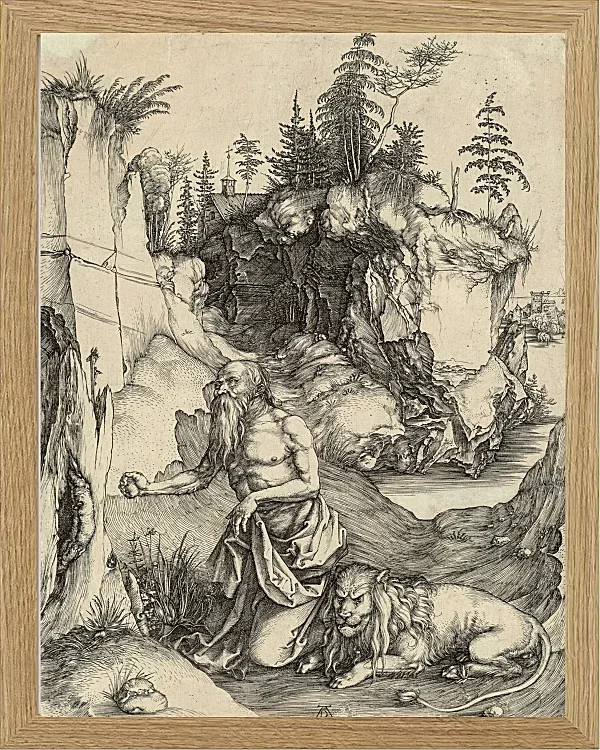 Der heilige Hieronymus in Buße – 1496