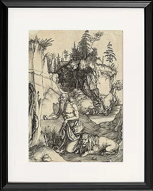 Der heilige Hieronymus in Buße – 1496