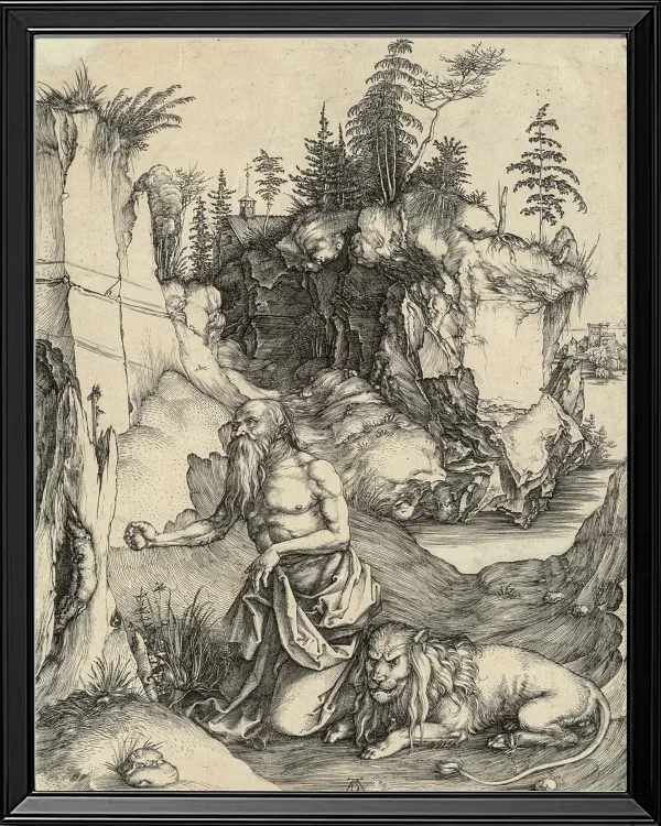 Der heilige Hieronymus in Buße – 1496