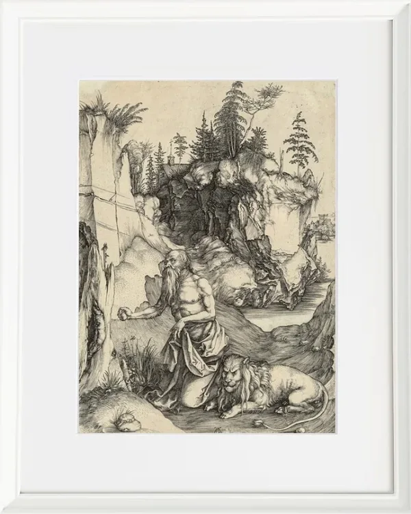 Der heilige Hieronymus in Buße – 1496