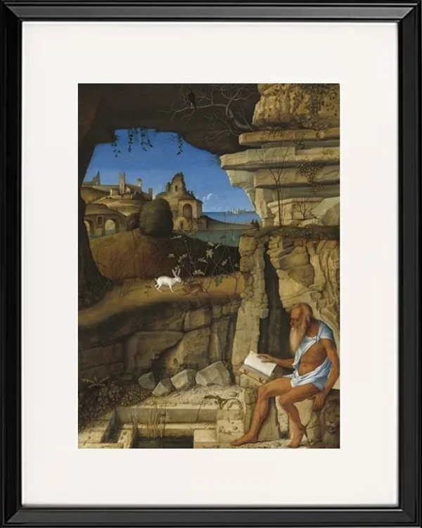 Der heilige Hieronymus liest - 1505