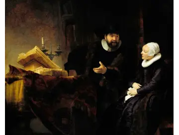 Der mennonitische Prediger Anslo und seine Frau – 1641