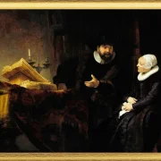 Der mennonitische Prediger Anslo und seine Frau – 1641