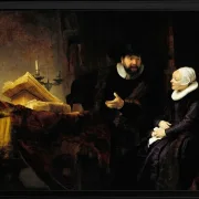 Der mennonitische Prediger Anslo und seine Frau – 1641