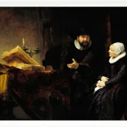 Der mennonitische Prediger Anslo und seine Frau – 1641