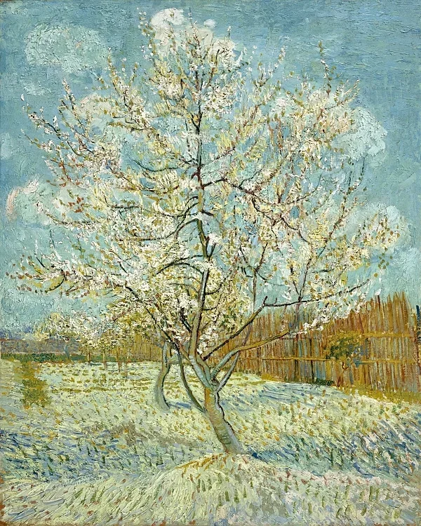 Der rosa Pfirsichbaum - 1888