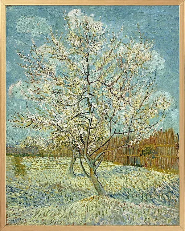 Der rosa Pfirsichbaum - 1888
