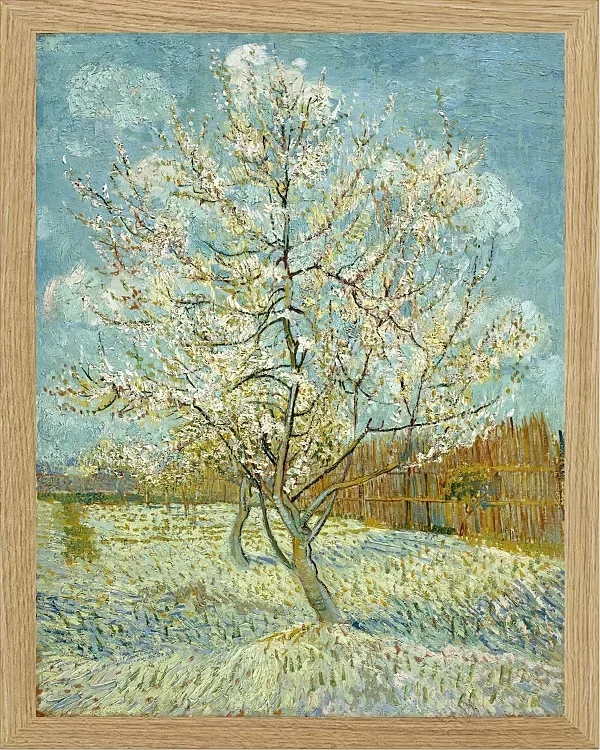 Der rosa Pfirsichbaum - 1888