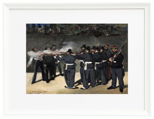 Die Hinrichtung Kaiser Maximilians - 1867