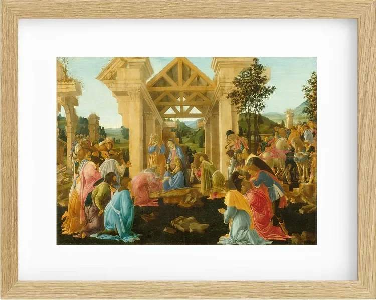 Die Anbetung der heiligen drei Könige – 1485