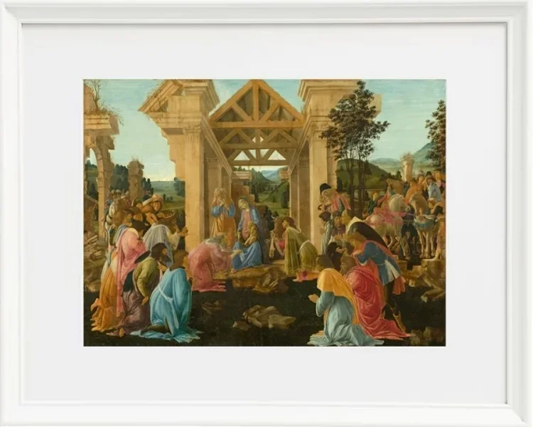 Die Anbetung der heiligen drei Könige – 1485