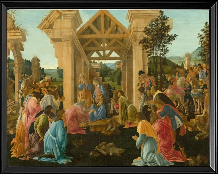 Die Anbetung der heiligen drei Könige – 1485