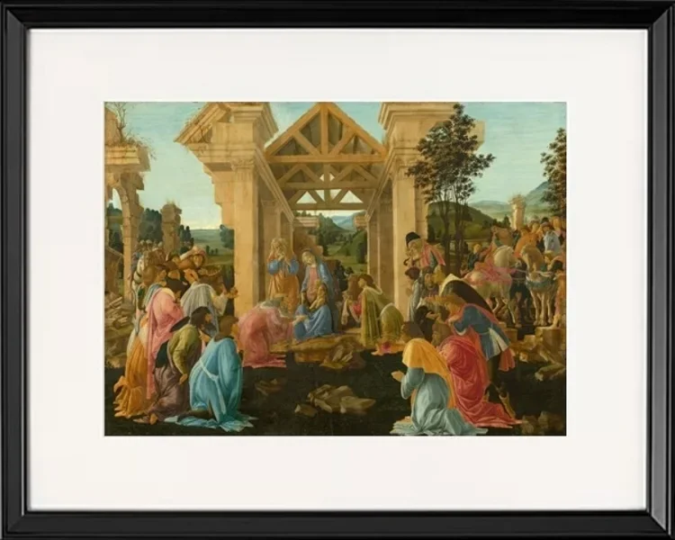 Die Anbetung der heiligen drei Könige – 1485